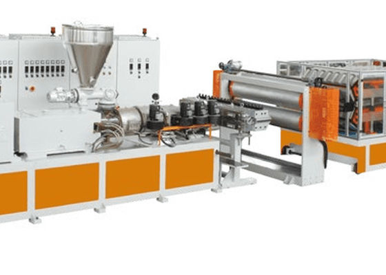 JWELL नालीदार छत पीवीसी एकल बहु परत पीवीसी प्रोफ़ाइल extruder