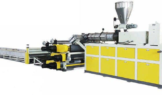 75KW समग्र मंजिल LVT शीट बाहर निकालना लाइनें