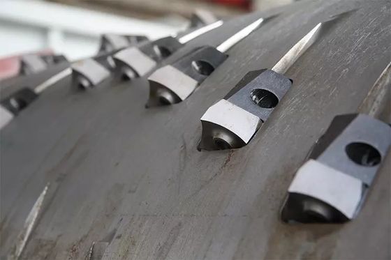 अपशिष्ट सामग्री के लिए एकल दस्ता औद्योगिक प्लास्टिक तकलीफ मशीन