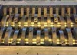 1000 किग्रा एच 22kw दो दस्ता प्लास्टिक रीसाइक्लिंग श्रेडर