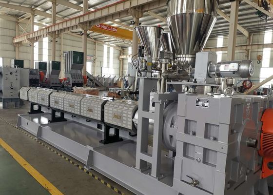 110kw पीईटी एक पेंच प्लास्टिक पालतू बोतल रीसाइक्लिंग मशीन