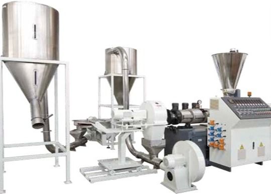 जुड़वां पेंच छर्रों मशीन पीवीसी शंक्वाकार जुड़वां पेंच Granulator