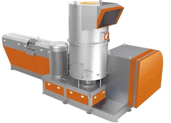 300KG एच 90kw एचडीपीई फिल्म पेलेटलेटिंग मशीन