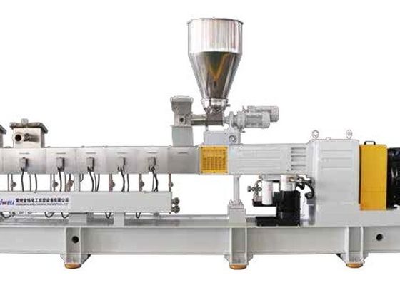 एक्सट्रूज़न मोल्डिंग 500rpm डबल स्क्रू एक्सट्रूडर