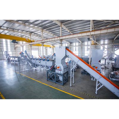 JWELL CE 2000kg / एच पीईटी बोतलों ब्लोइंग संग्रह के साथ वाशिंग मशीन