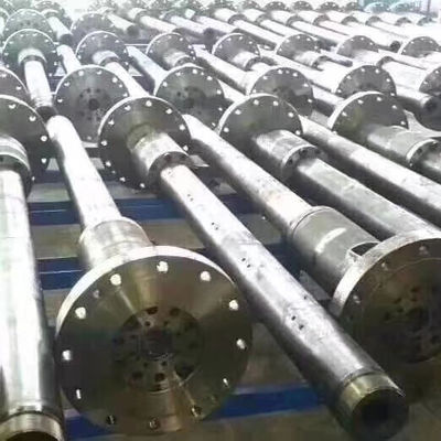 38CrMoAla नाइट्राइड ट्रीटमेंट प्लास्टिक एक्सट्रूडर स्क्रू और बैरल